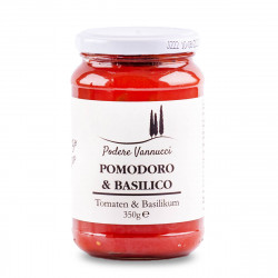 Pomodoro e Basilico bio - Sugo - Tomatensoße mit Basilikum bio