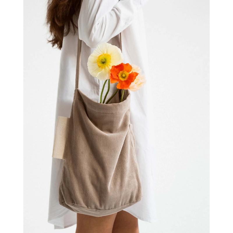 Tintok - Mati Corduroy Tasche - Mocha