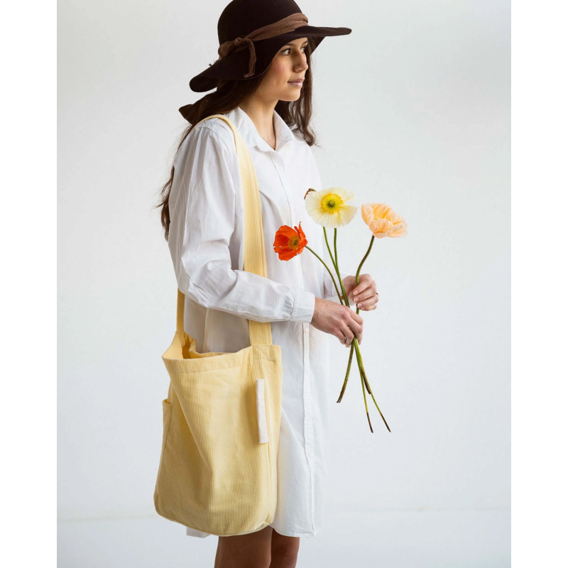 Tintok - Mati Corduroy Tasche - Pastel Yellow