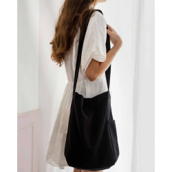 Tintok - Mira Canvas Bag - Jet Black