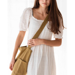 Mira Canvas Bag - Olive