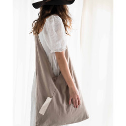 Tintok - Tira Oversized Triangle Canvas - Mocha