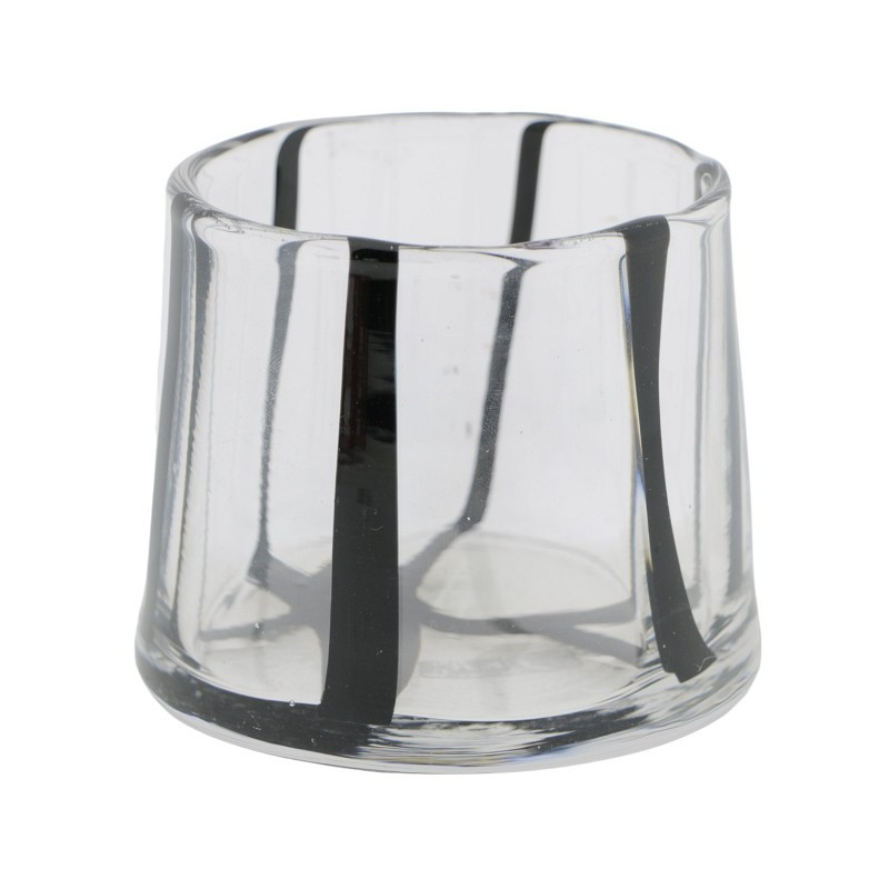 Home Society - Teelichthalter Twist - black Home Society - Teelichthalter Twist - black