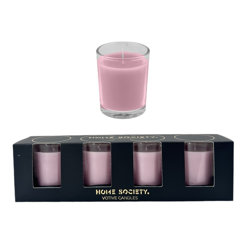 Votive Candels Set/4 - Flieder